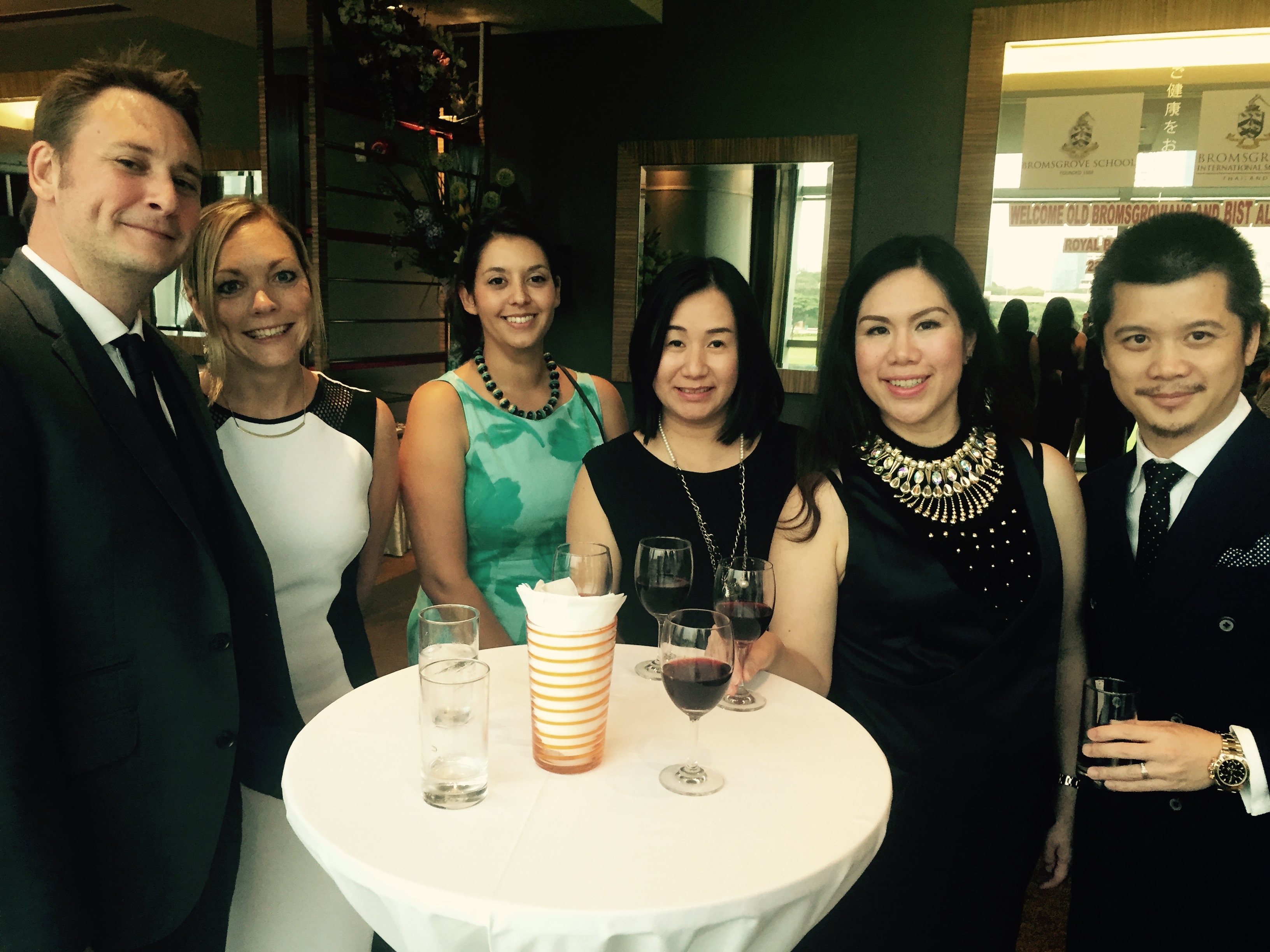 Cocktail Reception at Royal Bangkok Sports Club, 22nd September 2016